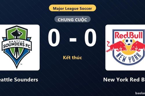 Thống kê trận đấu Seattle Sounders 0-0 New York Red Bulls: Trận hòa không bàn thắng