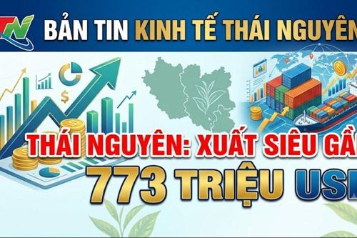 Bản tin Kinh tế tuần 1 tháng 9: Thái Nguyên xuất siêu gần 773 triệu USD