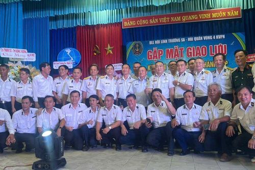 TP.HCM: Gặp gỡ những người lính Trường Sa - Vùng 4 Hải quân, 34 năm nghĩa tình đồng đội