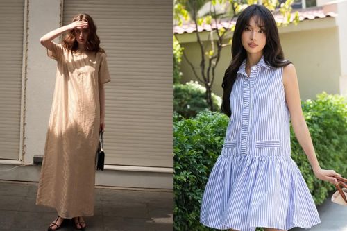 4 kiểu đầm suông 'cứ mặc là đẹp', cứu nguy những ngày chẳng biết mặc gì