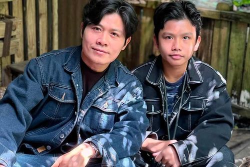 Con trai nhạc sĩ Nguyên Văn Chung 14 tuổi đã chững chạc, thừa hưởng vóc dáng của bố