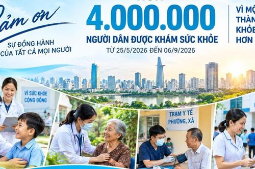 Khám sức khỏe toàn dân: TPHCM vẫn còn gần 9 triệu người cần được khám