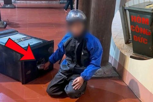 Đột nhập thiền viện, đục hòm công đức suốt 2 giờ để lấy 33 triệu đồng