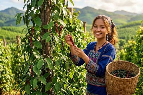 Giá hồ tiêu hôm nay 7.9 đi ngang, thị trường chưa có biến động mới