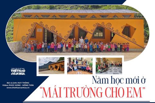 Năm học mới ở 'Mái trường cho em'