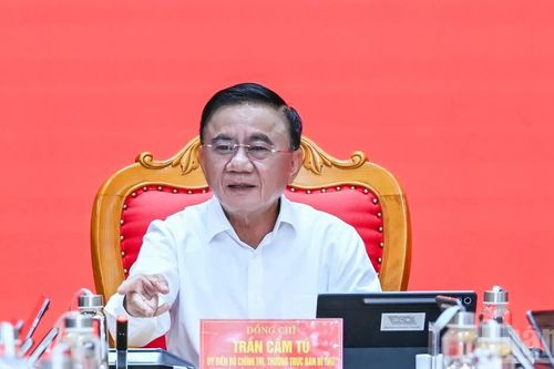 [Ảnh] Thường trực Ban Bí thư Trần Cẩm Tú chủ trì Hội nghị Ban Thường vụ Đảng ủy các cơ quan Đảng Trung ương