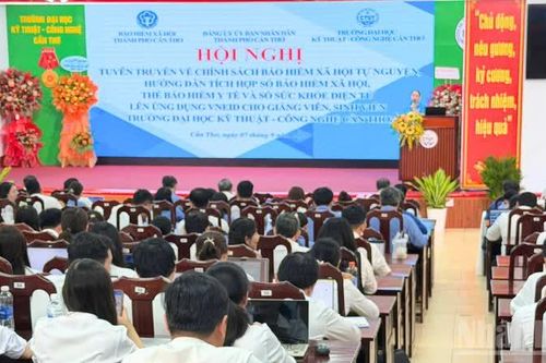 Cần Thơ lan tỏa chính sách bảo hiểm xã hội và tiện ích số trong trường học