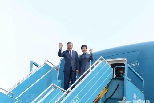 Tổng Bí thư, Chủ tịch nước Tô Lâm cùng phu nhân lên đường thăm Liên bang Nga, thăm Cộng hòa Pháp và dự Hội nghị thượng đỉnh Không gian vũ trụ