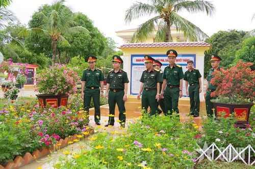 Doanh trại xanh trên vùng 'đất lửa'