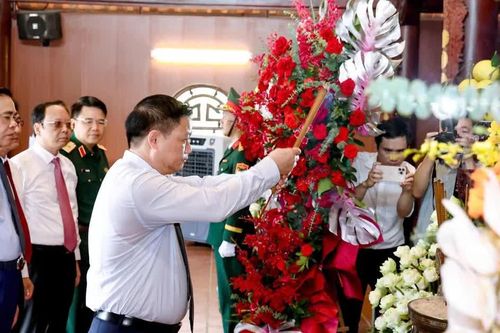 Tưởng niệm 84 năm Ngày hy sinh của Tổng Bí thư Lê Hồng Phong