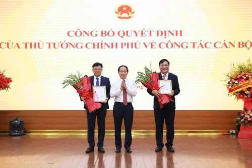 Trao Quyết định điều động, bổ nhiệm 2 Phó Tổng Thanh tra Chính phủ