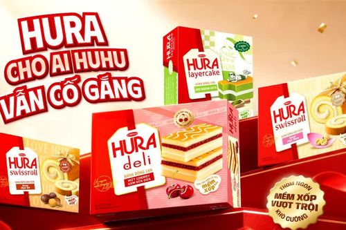 Hura thế hệ mới: Làm mới trải nghiệm bánh bông lan cho người tiêu dùng hiện đại