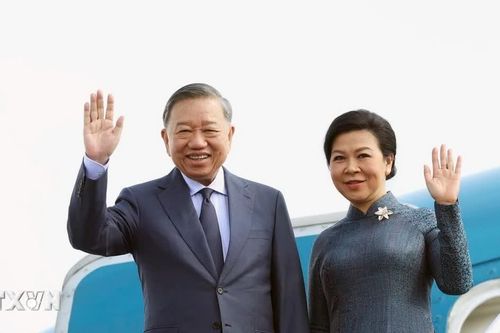Tổng Bí thư, Chủ tịch nước Tô Lâm và Phu nhân lên đường thăm Nga, Pháp