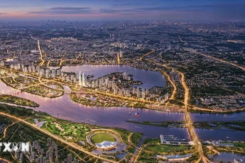 Dự án Trục Đại lộ cảnh quan sông Hồng: Dự kiến bố trí 6 khu đô thị tái định cư