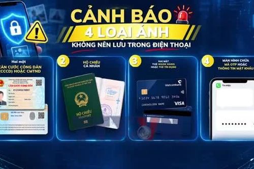 Cảnh báo 4 loại ảnh không nên lưu trong điện thoại để tránh mất tiền