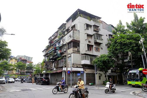 Khu tập thể 3 mặt tiền chờ ngày cải tạo thành tòa nhà 21 tầng