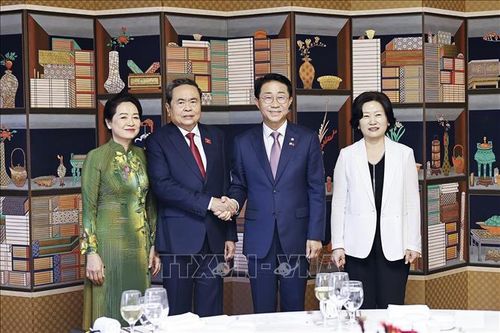 Chủ tịch Quốc hội Hàn Quốc chủ trì tiệc chiêu đãi Chủ tịch Quốc hội Trần Thanh Mẫn và Phu nhân