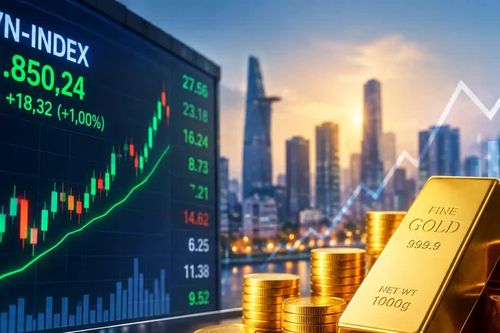 Chứng khoán, vàng tuần này: Giằng co giữa kỳ vọng và áp lực chốt lời