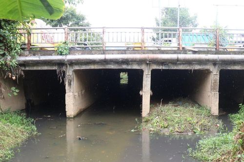 Sớm khắc phục nước thải tràn ra môi trường