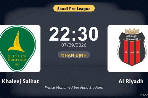 Nhận định Al Khaleej Saihat vs Al Riyadh: Chủ nhà tìm lại chiến thắng