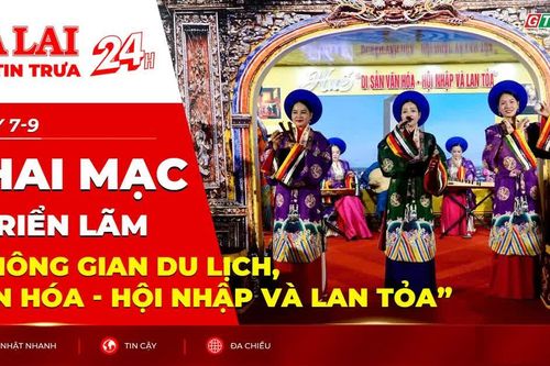 Điểm tin trưa: Khai mạc Triển lãm “Không gian Du lịch, Văn hóa - Hội nhập và Lan tỏa”