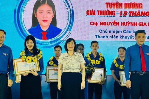 Chị Nguyễn Huỳnh Gia Hân sẽ được trao giải thưởng “Tỏa sáng nghị lực Việt”