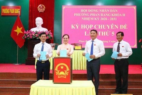 Kỳ họp chuyên đề HĐND phường Phan Rang khóa II