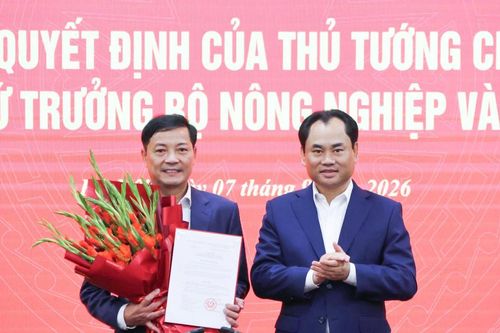 Trao quyết định bổ nhiệm đồng chí Lê Trọng Yên làm Thứ trưởng Bộ Nông nghiệp và Môi trường
