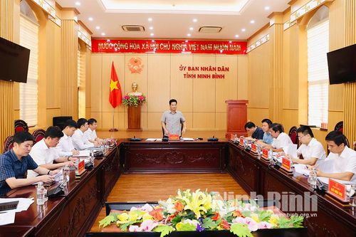 UBND tỉnh làm việc với 10 xã về thực hiện nhiệm vụ phát triển kinh tế - xã hội