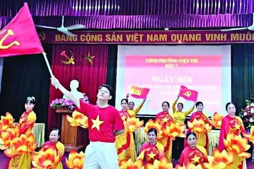 Xây dựng đời sống văn hóa ở phường Việt Trì