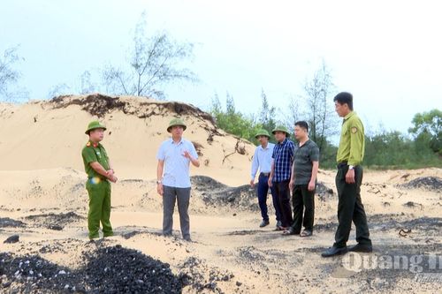 Xử lý nghiêm khai thác cát trái phép