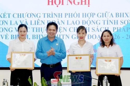BHXH tỉnh và LĐLĐ tỉnh ký kết chương trình phối hợp giai đoạn 2026-2030