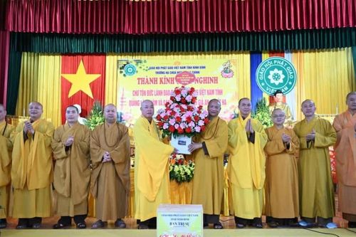 Ninh Bình: Lãnh đạo Ban Trị sự GHPGVN tỉnh thăm, sách tấn Tăng Ni hành giả an cư tại các trường hạ