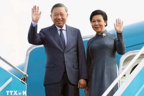 Tổng Bí thư, Chủ tịch nước Tô Lâm cùng Phu nhân lên đường thăm Nga, Pháp và dự Hội nghị Thượng đỉnh Không gian vũ trụ