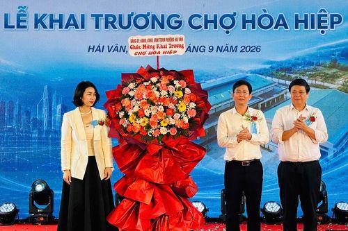 TP Đà Nẵng: Khai trương chợ Hòa Hiệp, góp phần ổn định sinh kế cho tiểu thương