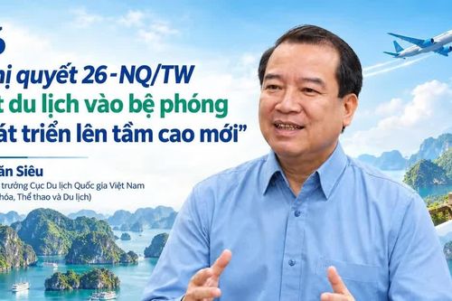 Nghị quyết 26-NQ/TW đặt du lịch vào bệ phóng phát triển lên tầm cao mới