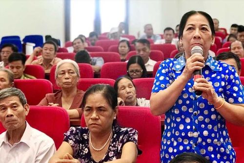 Tiếp nhận đầy đủ ý kiến của người dân
