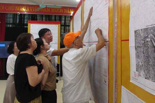 24 xã, phường lấy ý kiến về quy hoạch phân khu đô thị sông Hồng