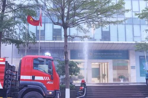 BIDV Cao Bằng huấn luyện phòng, chống cướp, khủng bố và tập huấn phòng cháy chữa cháy