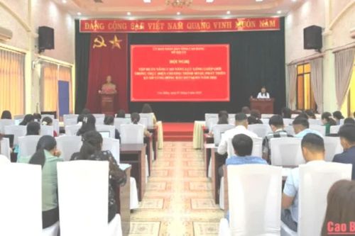 Tập huấn nâng cao năng lực lồng ghép giới trong thực hiện chương trình mục tiêu quốc gia