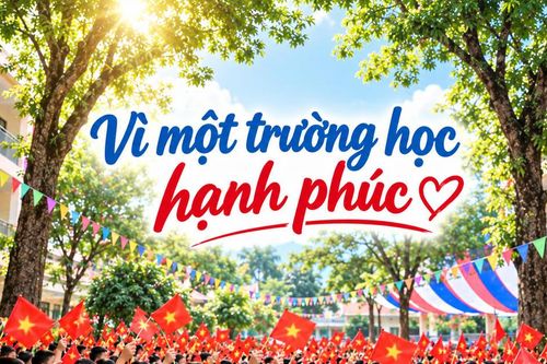 Sau tiếng trống khai trường: Tất cả vì một trường học hạnh phúc
