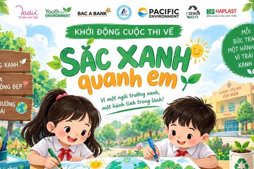 Quỹ Vì Tầm Vóc Việt khởi động 'Sắc xanh quanh em', lan tỏa lối sống xanh