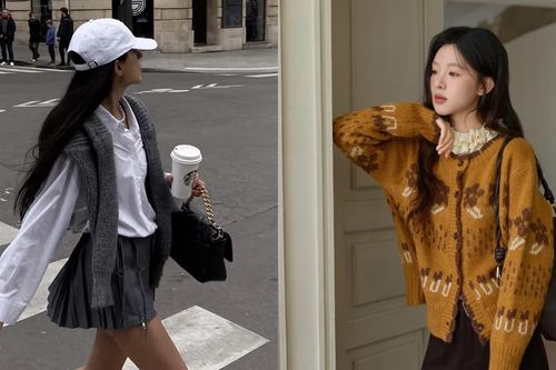 Muốn diện áo cardigan thật 'Tây' cho mùa thu: Thử ngay 5 công thức phối đồ này