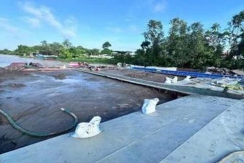 Đồng Tháp phát hiện 4 phương tiện chở hơn 339 m³ khoáng sản không rõ nguồn gốc