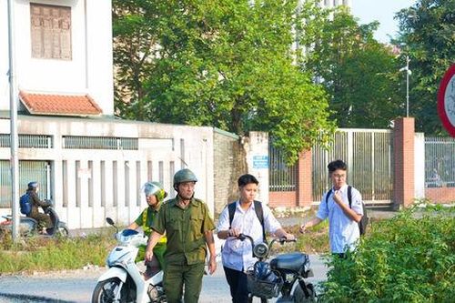 Quốc Oai xây dựng môi trường học đường an toàn từ cổng trường