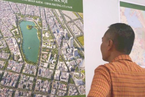 Chi tiết phối cảnh phương án Quy hoạch phân khu đô thị khu vực hồ Hoàn Kiếm và phụ cận đang được người dân đặt biệt quan tâm