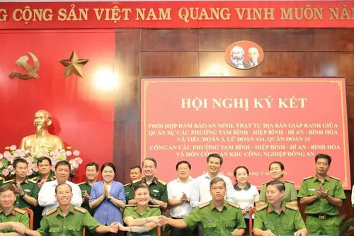 Công an và quân sự các đơn vị giáp ranh phối hợp đảm bảo ANTT