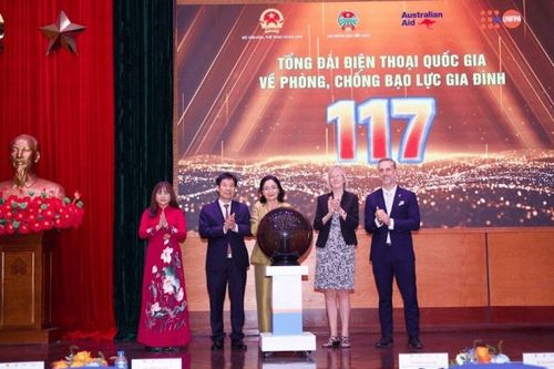 Ra mắt Tổng đài Quốc gia 117: Điểm tựa 24/7 cho người bị bạo lực gia đình