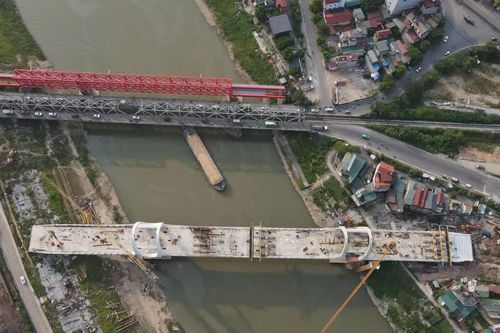 Hà Nội: Cầu Đuống mới hơn 1.800 tỷ đồng sắp hợp long