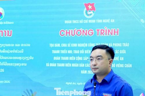 Tuổi trẻ Nghệ An - Viêng Chăn nối dài tình đoàn kết đặc biệt Việt - Lào